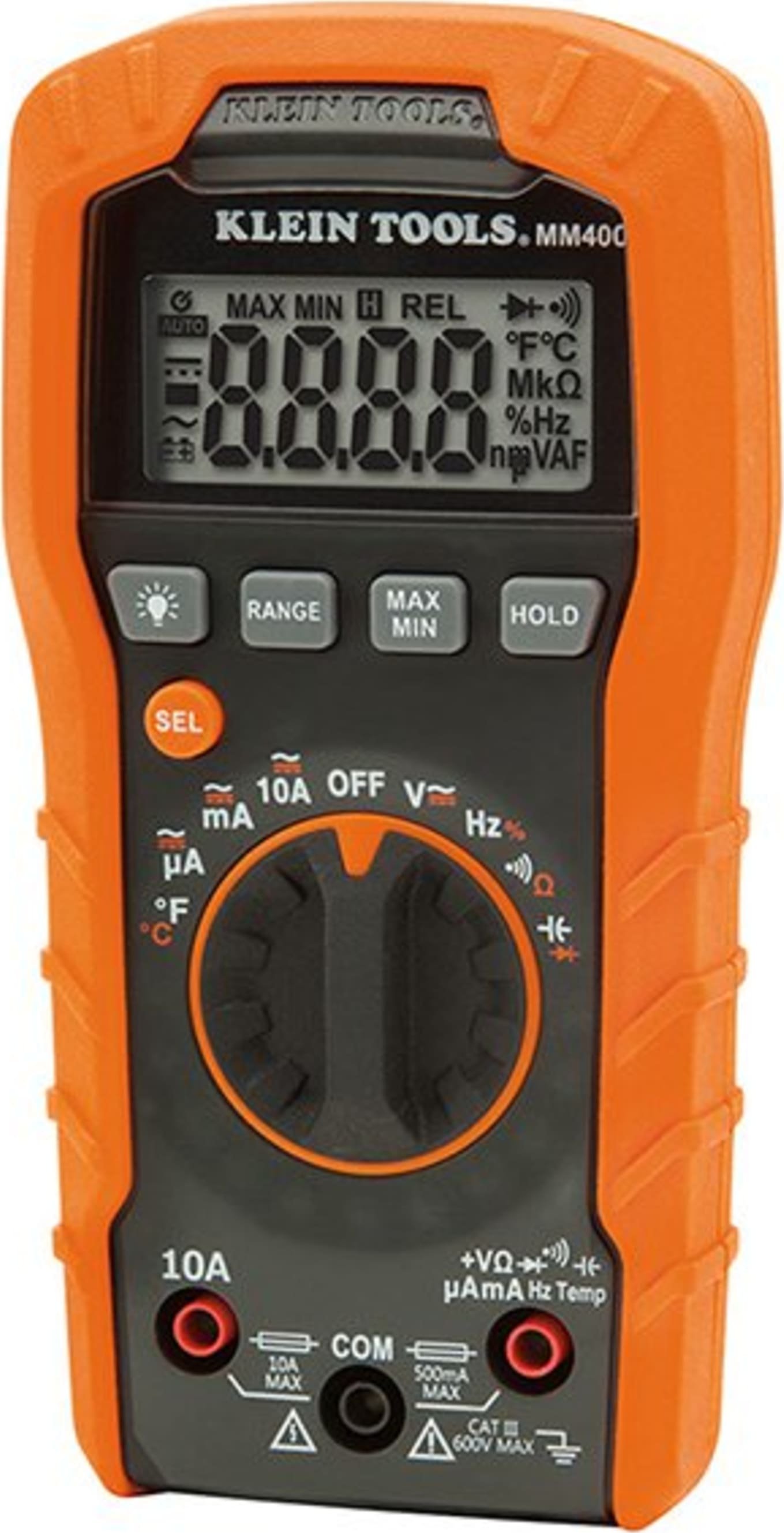 Klein Tools MM400 auto-ranging digital multimeter